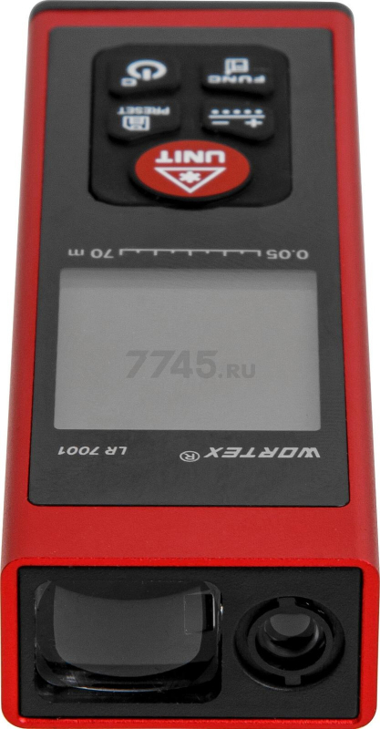 Дальномер лазерный WORTEX LR 7001 (1329390) - Фото 5