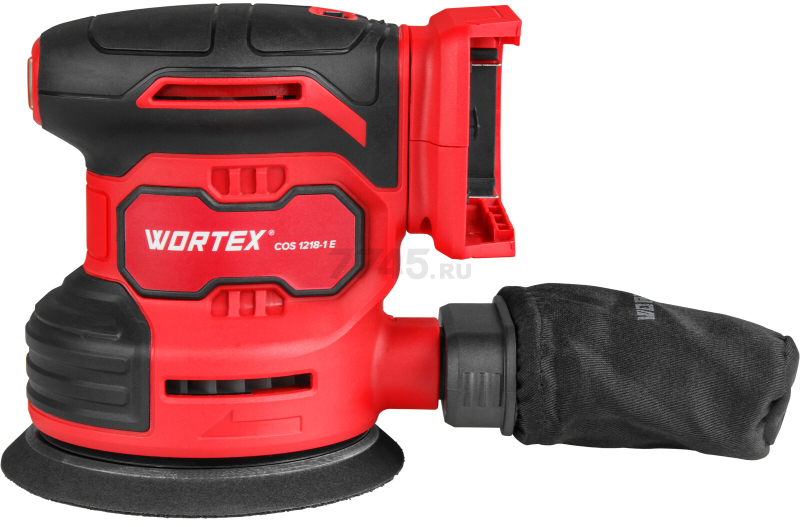Шлифмашина эксцентриковая (орбитальная) аккумуляторная WORTEX COS 1218-1 E XLT SET (1333436) - Фото 12