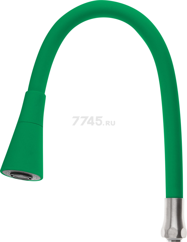 Излив гибкий для смесителя AV Engineering зелёный (AVZAP-2SGRN) - Фото 9