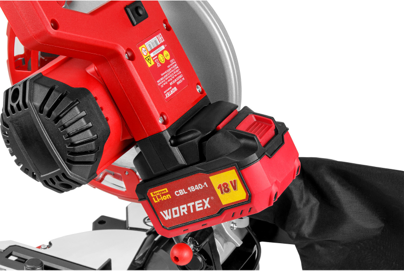 Пила торцовочная аккумуляторная WORTEX СMS 2118 L XLT SOLO (1329458) - Фото 14