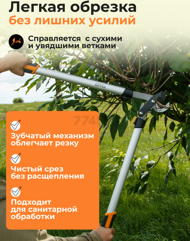 Сучкорез контактный STARTUL METSA (ST6495-02) - Фото 2