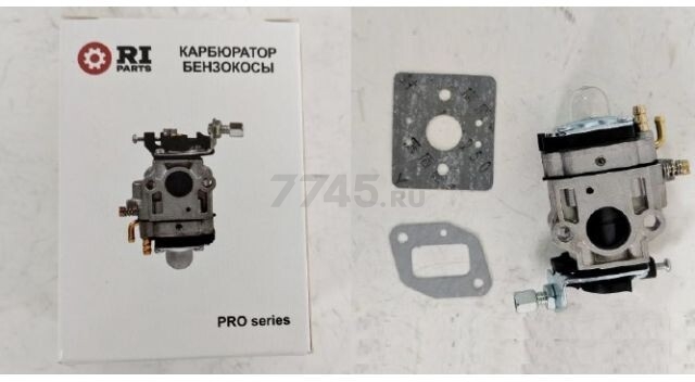 Карбюратор для бензокосы/триммера 43-52 см3 серия PRO (GTP-S0212-1) - Фото 2