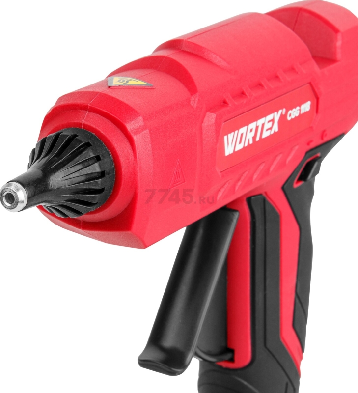 Пистолет клеевой аккумуляторный WORTEX CGG 1118 XLT SET (1334529) - Фото 7