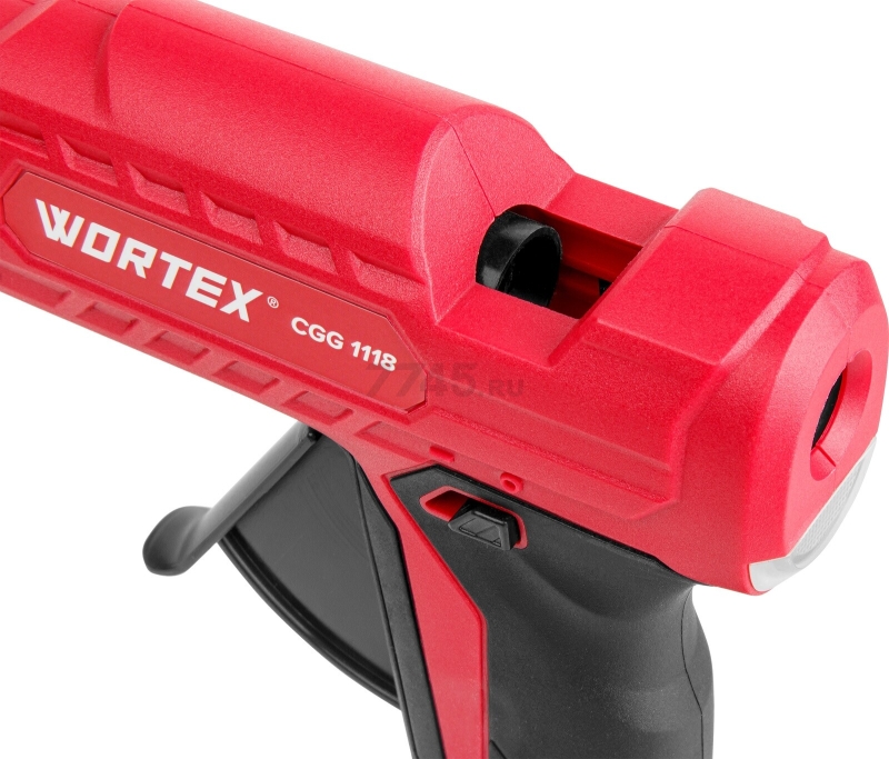 Пистолет клеевой аккумуляторный WORTEX CGG 1118 XLT SET (1334529) - Фото 8