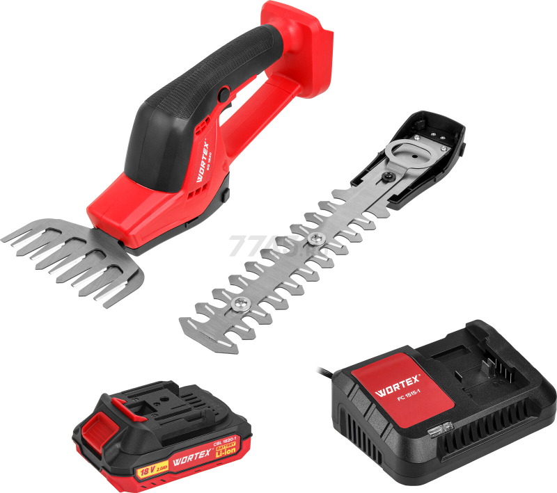 Ножницы аккумуляторные WORTEX SG 1820 XLT SET (1333483)