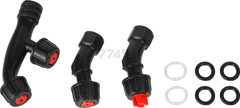 Опрыскиватель ранцевый аккумуляторный 12 л WORTEX KS 1280 SET (1334462) - Фото 17