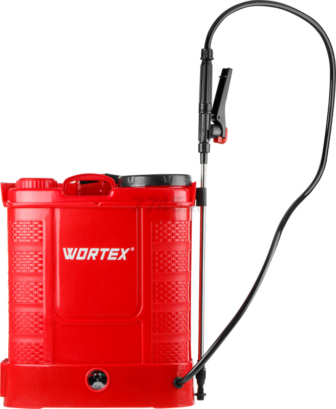 Опрыскиватель ранцевый аккумуляторный 12 л WORTEX KS 1280 SET (1334462) - Фото 7