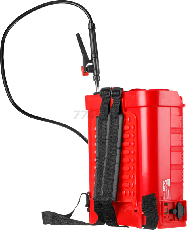 Опрыскиватель ранцевый аккумуляторный 12 л WORTEX KS 1280 SET (1334462) - Фото 10