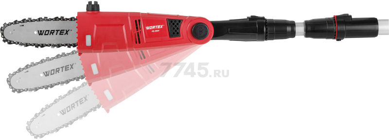 Высоторез-кусторез электрический WORTEX PS 2001 (1334541) - Фото 26