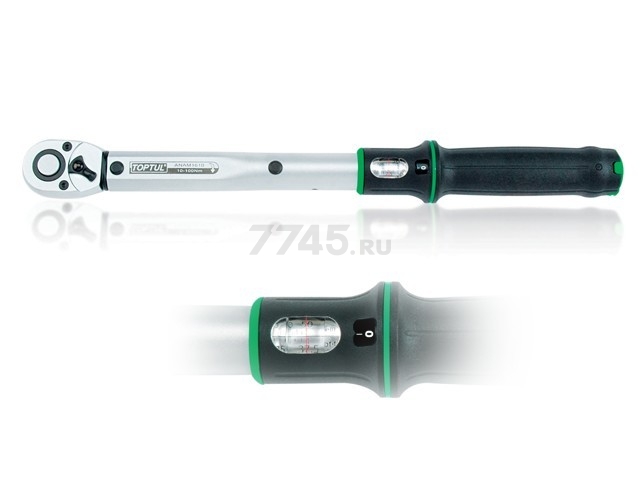 Ключ динамометрический 5-25 Нм 1/4" TOPTUL (ANAM0803)