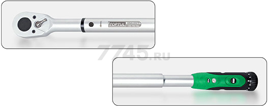 Ключ динамометрический 150-750 Нм 3/4" с окошком индикации TOPTUL (ANAU2475) - Фото 2