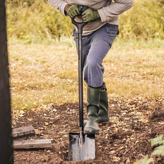 Лопата штыковая FISKARS Ergonomic Pro XL (1066707) - Фото 7