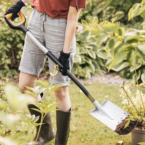 Лопата штыковая FISKARS Xact (1066730) - Фото 11