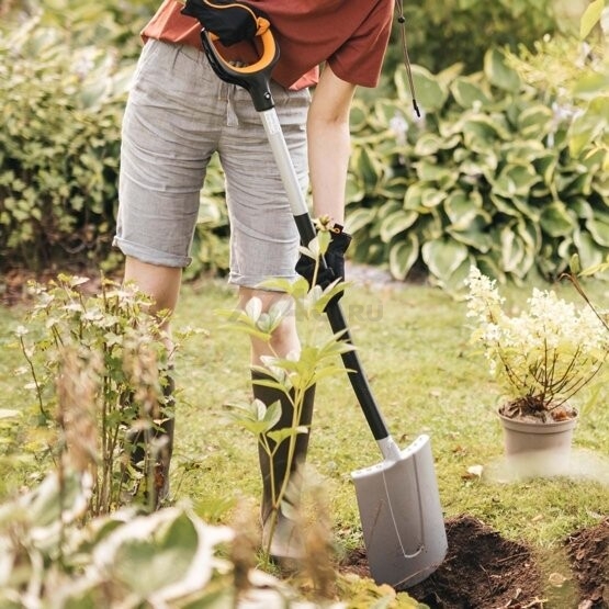 Лопата штыковая FISKARS Xact (1066730) - Фото 12