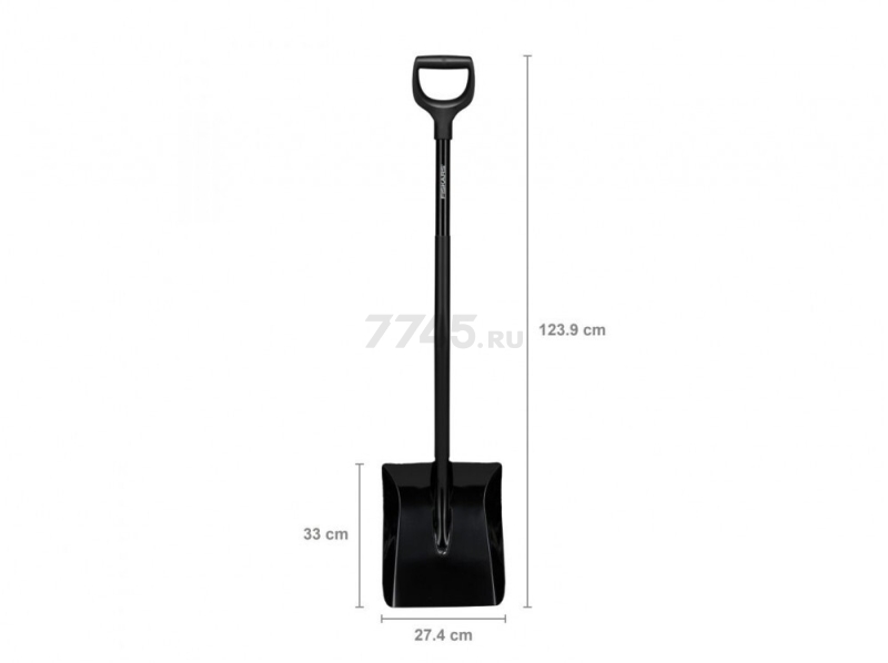Лопата совковая Ergonomic Pro FISKARS (1066713) - Фото 6