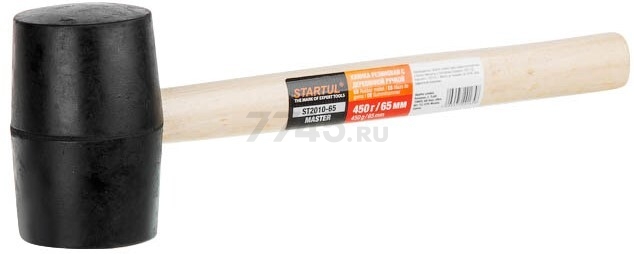 Киянка резиновая STARTUL Master 0,45 кг (ST2010-65) - Фото 2