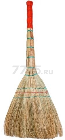 Веник Сорго Люкс Балалайка 3-х прошивной 3-х лучевой