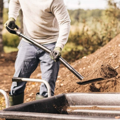 Лопата совковая FISKARS Ergonomic Pro (1066711) - Фото 8