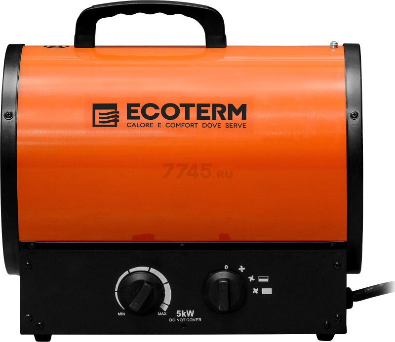 Пушка тепловая электрическая ECOTERM EHR-05/3G (ET3722-5) - Фото 10