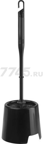 Ершик для унитаза PERFECTO LINEA Klinko черный (43-643803) - Фото 7
