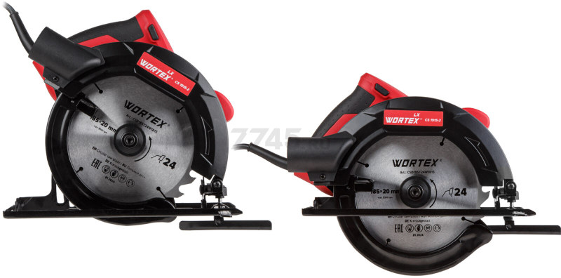 Пила циркулярная WORTEX LX CS 1915-2 (1333556) - Фото 7