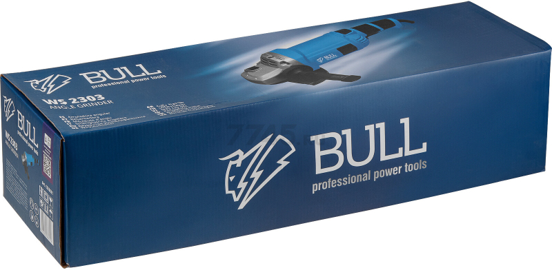 Шлифмашина угловая (болгарка) BULL WS 2303 (1333621) - Фото 9