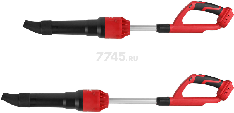 Воздуходувка аккумуляторная WORTEX BB 2018-1 D XLT SET (1334646) - Фото 8