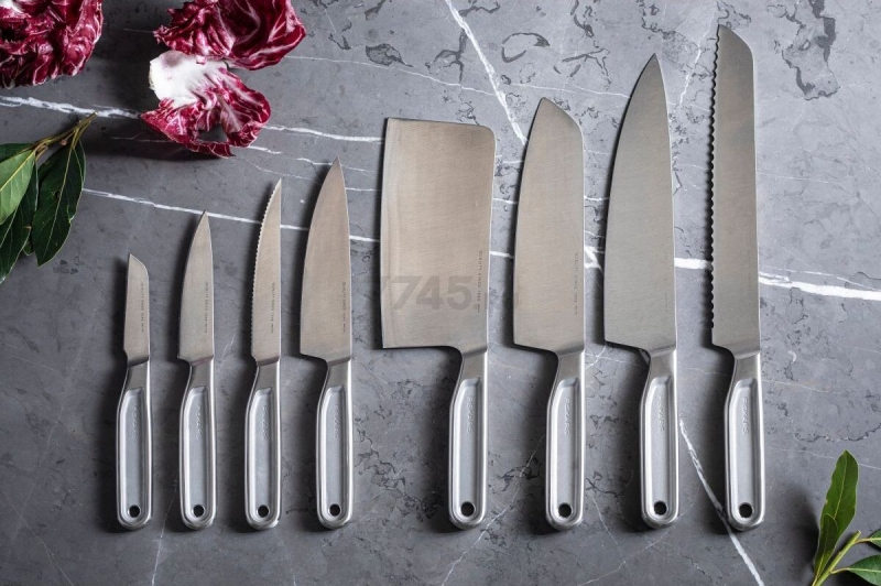 Нож кухонный для овощей FISKARS All Steel (1062887) - Фото 6