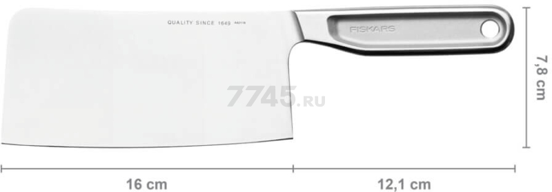 Нож-тесак FISKARS All Steel 16 см (1062885) - Фото 2