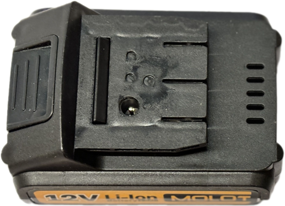 Аккумулятор 12 В 1,5 Ач Li-Ion MOLOT MBL 1215-1 для MBD 1215-1 DLi (1335615) - Фото 2