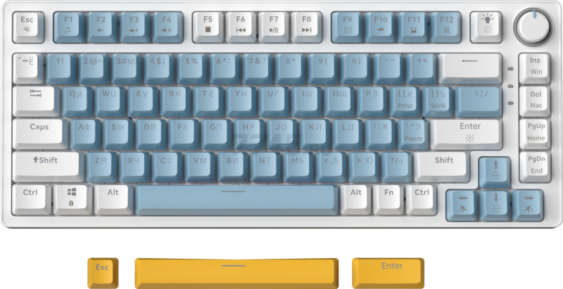 Клавиатура игровая механическая URZUS Quake B (UR-5317115) - Фото 15