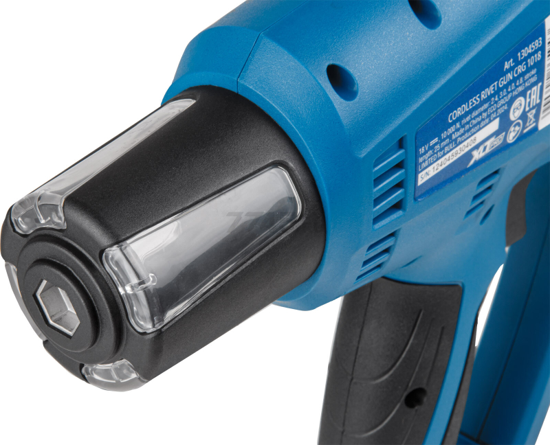 Заклепочник аккумуляторный BULL CRG 1018 SOLO XLTpro (1304593) - Фото 17
