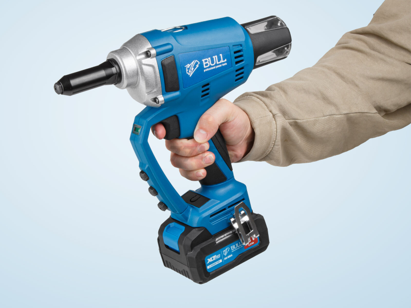 Заклепочник аккумуляторный BULL CRG 1018 SOLO XLTpro (1304593) - Фото 19