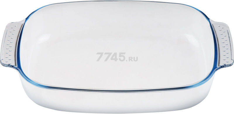 Форма для выпечки стеклянная прямоугольная с крышкой 2,7 л 344х223х61 мм PERFECTO LINEA (12-270011) - Фото 3