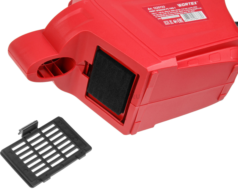 Краскораспылитель электрический WORTEX PS 1165-1 (1325733) - Фото 15