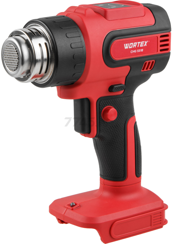 Фен строительный (термовоздуходувка) аккумуляторный WORTEX CHG 5518 ALL1 XLT SOLO (1333609) - Фото 9