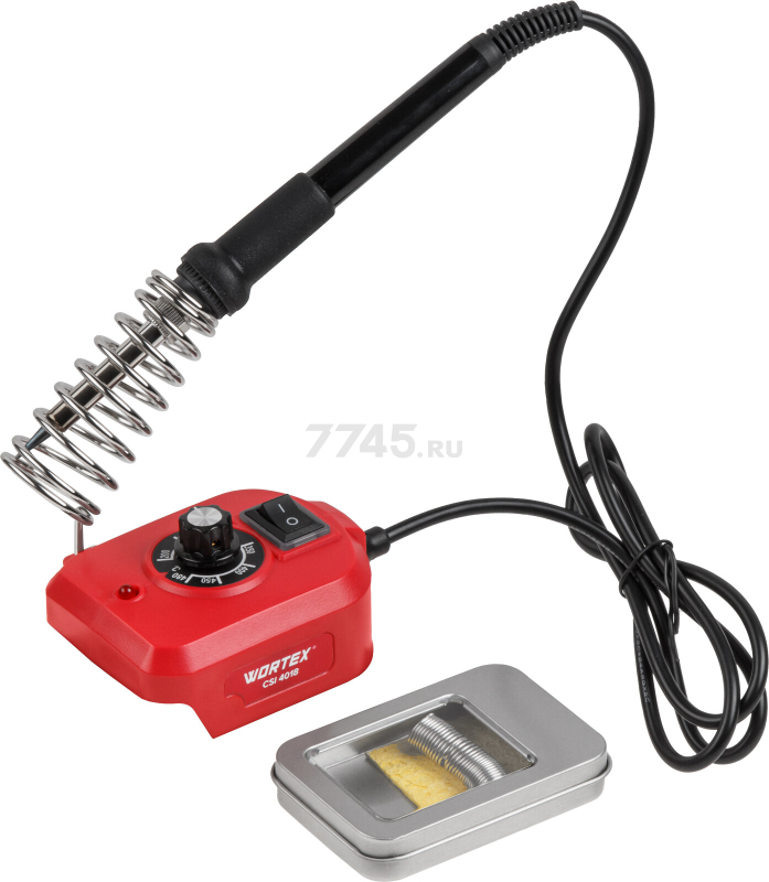Паяльник аккумуляторный WORTEX CSI 4018 ALL1 XLT SET (1334780) - Фото 2