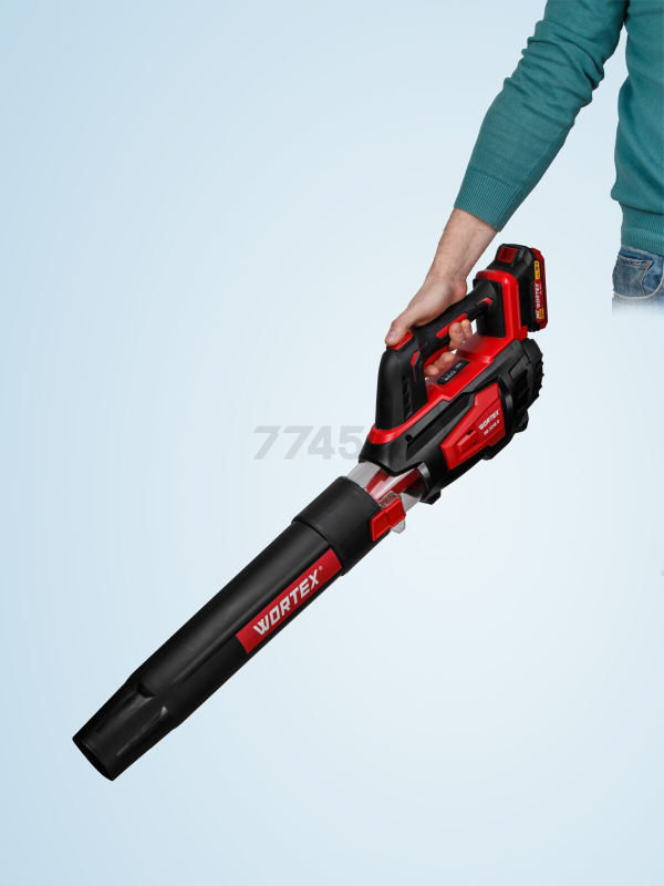 Воздуходувка аккумуляторная WORTEX BB 2018 D ALL1 SOLO (1333738) - Фото 13