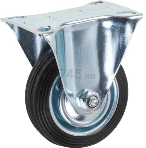 Опора колёсная STARFIX d75 мм резиновая (SMF-76380-1)