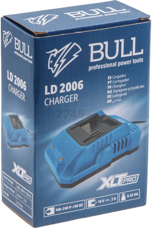Зарядное устройство 18В BULL LD 2006 XLTpro (1329598) - Фото 5