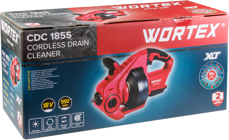 Аккумуляторная прочистная машина WORTEX CDC 1855 ALL1 XLT SET (1334782) - Фото 16
