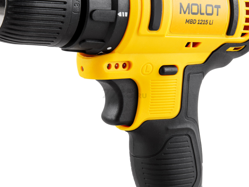 Дрель-шуруповерт аккумуляторная MOLOT MBD 1215 Li (1335568) - Фото 18