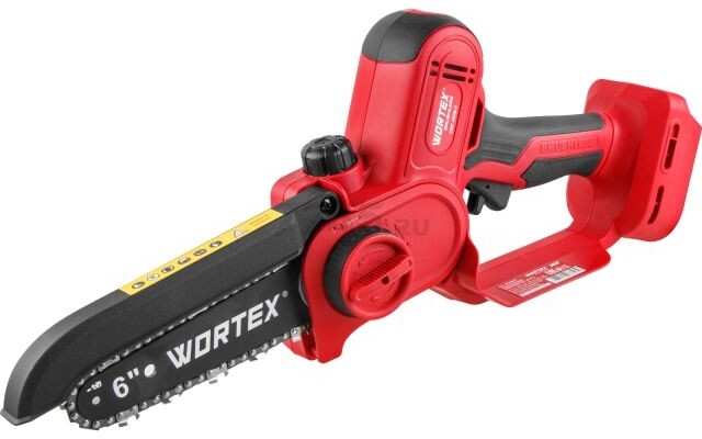 Пила цепная аккумуляторная WORTEX CEC 2518-2 ALL1 SOLO (1334827) - Фото 19