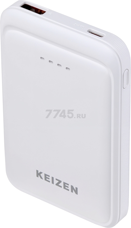 Power Bank KEIZEN 5000 mAh White (KZ-20130101) - Фото 8