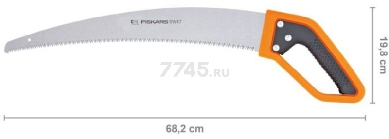 Пила садовая 470 мм FISKARS SW47 с D-образной ручкой (1028375) - Фото 6