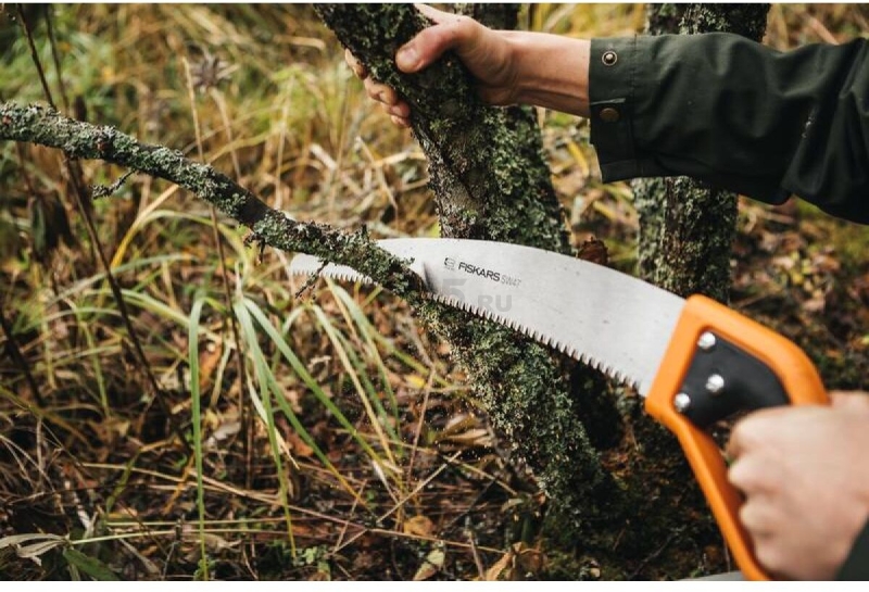 Пила садовая 470 мм FISKARS SW47 с D-образной ручкой (1028375) - Фото 7