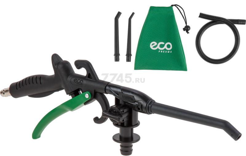 Пистолет продувочный с функцией пылесоса ECO ABG-30 (EC3924-0) - Фото 11