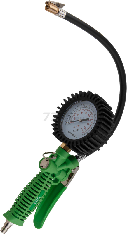 Пистолет для подкачки шин ECO TIG-50 с манометром (EC3923-6) - Фото 3