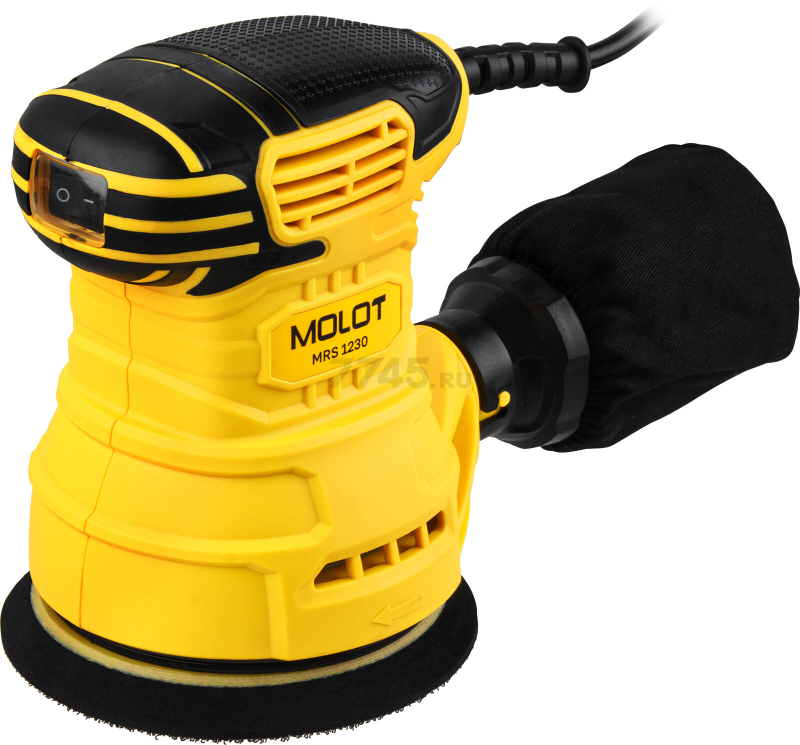 Шлифмашина эксцентриковая (орбитальная) MOLOT MRS 1230 (1335778) - Фото 9