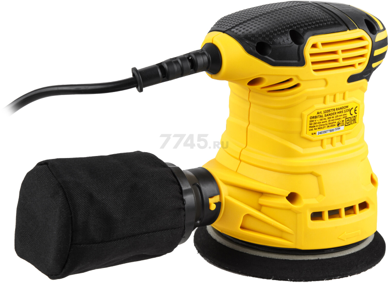 Шлифмашина эксцентриковая (орбитальная) MOLOT MRS 1230 (1335778) - Фото 11